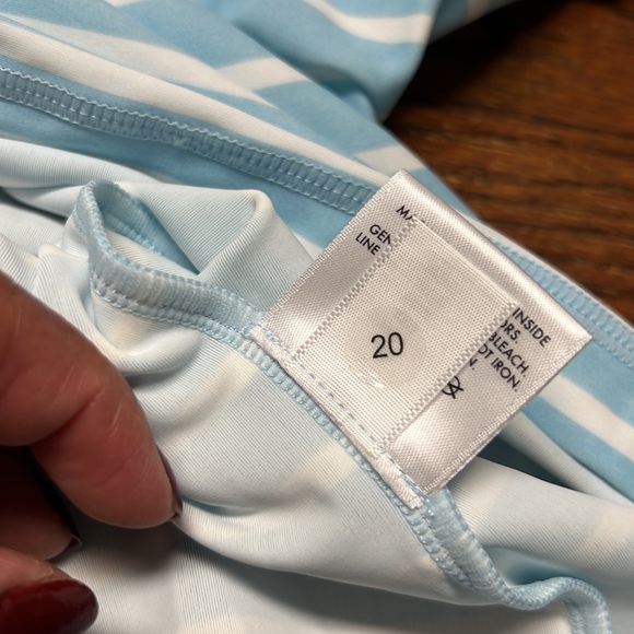 HANNA ANDERSSON Rash Guard Swim Top Long Sleeve Size 160/12 - Picture 7 of 7